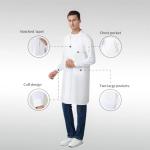 Men's X-Large Professional White Lab Coat