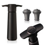 Vacu Vin Wine Saver Pump with Stoppers