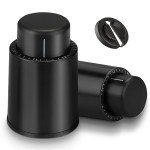 Reusable Wine Bottle Stoppers - 2 Pack Vacuum Preserver
