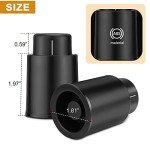 Reusable Wine Bottle Stoppers - 2 Pack Vacuum Preserver