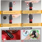 Reusable Wine Bottle Stoppers - 2 Pack Vacuum Preserver