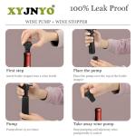 Wine Saver Pump with 6 Vacuum Stoppers Set