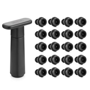 WOTOR Wine Saver Vacuum Pump with 20 Stoppers
