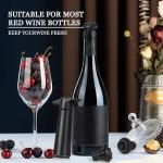 Wine Saver Pump with 6 Vacuum Stoppers Set