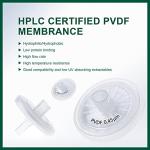 Labfil PVDF Syringe Filters, 25mm, 0.22um, Pack of 20