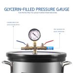 3 Gallon Vacuum Chamber Kit with 4.5CFM Pump
