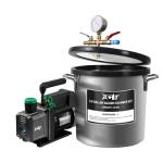 3 Gallon Vacuum Chamber Kit with 4.5CFM Pump