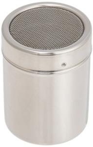 4-Ounce Stainless Steel Shaker with Fine Mesh