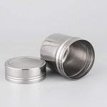 Stainless Steel Powder Shaker Set with Lid (6 Pcs)
