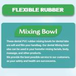 Large Autoclavable Blue Dental Mixing Bowl