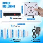Feekoon Magnetic Stirrer with Stir Bars for Lab