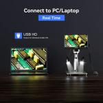 TOMLOV DM9 7" Digital Microscope 1200X, 12MP