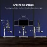 TOMLOV DM9 7" Digital Microscope 1200X, 12MP