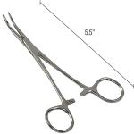 MABIS Curved Locking Kelly Forceps, 5.5 Inch