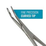 MABIS Curved Locking Kelly Forceps, 5.5 Inch