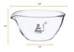EISCO 45ml Borosilicate Evaporating Basin with Spout