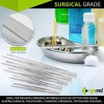 Cynamed Set of 5 Blunt Serrated Tweezers