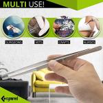 Cynamed Set of 5 Blunt Serrated Tweezers