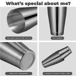 Lallisa Professional Boston Cocktail Shaker Set