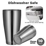 Lallisa Professional Boston Cocktail Shaker Set