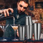 Lallisa Professional Boston Cocktail Shaker Set