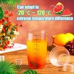 12-Piece Plastic Cocktail Shaker Set with Measurements