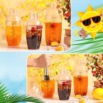 12-Piece Plastic Cocktail Shaker Set with Measurements