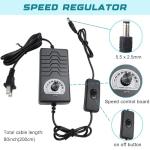 24V Adjustable Linear Actuator with Speed Controller