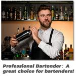 Professional Stainless Steel Cocktail Shaker Set – 6 Pcs