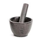Sungmor Heavy-Duty Cast Iron Mortar and Pestle Set