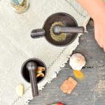 Sungmor Heavy-Duty Cast Iron Mortar and Pestle Set