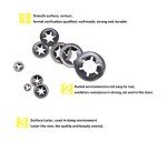 260-Piece Black Starlock Washer Assortment Kit