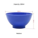 Dental Lab Rubber Mixing Bowls Set - 2 Sizes