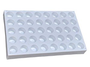 10ml Vial Rack with 40 Holes, Pack of One