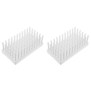Plastic Test Tube Holder Rack - 2 Pack