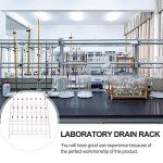 Viupolsor 24-Peg Lab Glassware Drying Rack