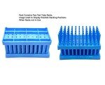 EISCO Blue Plastic Peg Drying Rack – 2 Pack