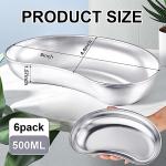 Stainless Steel Kidney Tray Set - 6 Pieces