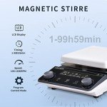 LCD Magnetic Stirrer Hot Plate with Timer