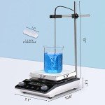 LCD Magnetic Stirrer Hot Plate with Timer