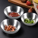 8-Pack Mini Stainless Steel Sauce Dishes
