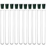 16X150mm Glass Test Tubes with Rubber Stoppers