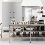 54" Stainless Steel 2-Door Commercial Freezer