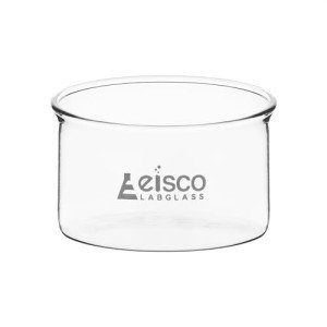 EISCO 300ml Flat Bottom Crystallizing Dish