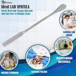 Stainless Steel Double Ended Micro Lab Spatula 7