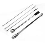 Stainless Steel Micro Lab Sampling Scoop Set