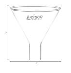 EISCO 100mm Borosilicate Glass Powder Funnel