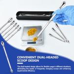 23-Piece Stainless Steel Micro Scoop & Spatula Set