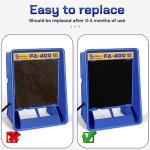 Activated Carbon Filters for Fume Extractor - 5 Pack