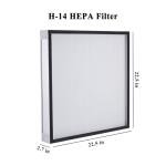 HEPA Filter for Laminar Flow Hood, 22.6